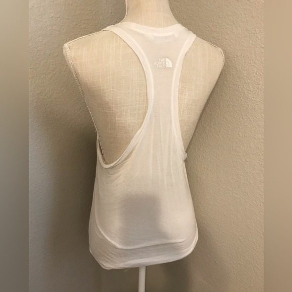 North face tank top classic white light weight soft - Picture 3 of 4